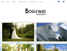 Tablet Screenshot of boulevard-productions.com